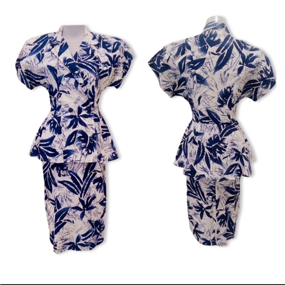Vintage 1980s does the 1940s Dress